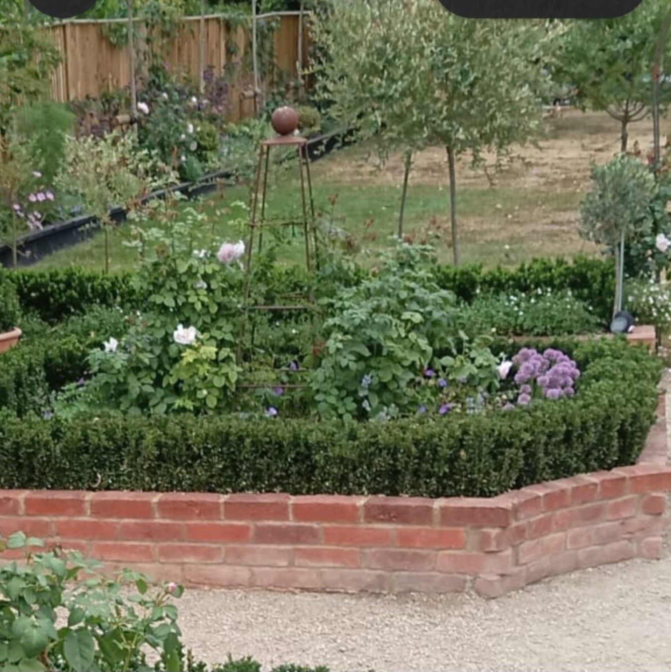 Garden area 4 at installation